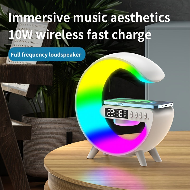 GalaxyBelle™- Atmosphere Light Wireless Charging Clock