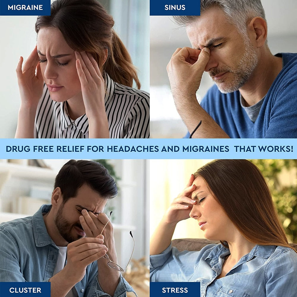 Theramassager™- Migraine Solve Relief Cap - Theramassager™
