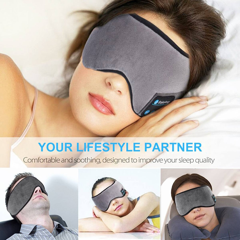 SleepCozzy Pro™- Comfort Sleep Headband - Theramassager™