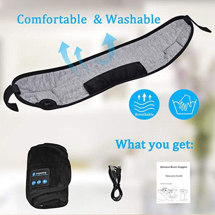 SleepCozzy Pro™- Comfort Sleep Headband - Theramassager™
